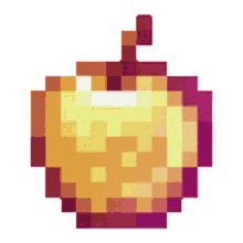pixelated apple