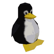 linux tux rotate