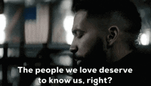The People Who We Love Deserve To Know Us Seal Team GIF