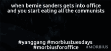 Morbius Bernie Sanders GIF - Morbius Bernie Sanders Yanggang GIFs