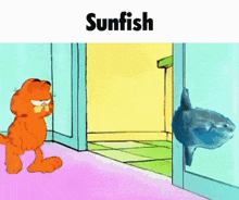 Sunfish Garfield GIF