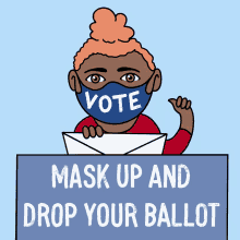 Vote Mask Up GIF