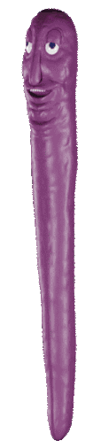 Purple Worm Sticker - Purple Worm Dancing Stickers