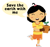 Eduwis Kids Sticker - Eduwis Kids Save The Earth Stickers