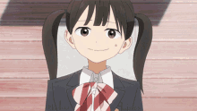 Akebi Chan Awkward Smile GIF - Akebi Chan Awkward Smile Anime GIFs