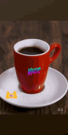 Coffee Magic GIF - Coffee Magic Cup Of Coffee GIFs