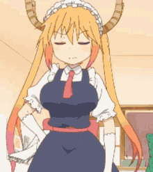 tohru maid dragon waifu anime