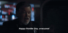 Happy Frontier Day Everyone Will Riker GIF - Happy Frontier Day Everyone Will Riker Star Trek Picard GIFs