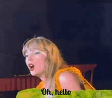 Oh Hello GIF - Oh Hello Taylor Swift GIFs