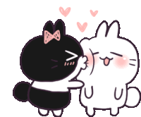 Kisses Hugs Sticker