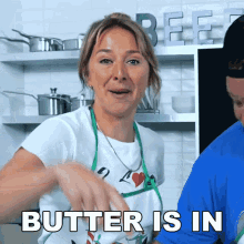Butter Is In Courtney Storer GIF - Butter Is In Courtney Storer Matty Matheson GIFs