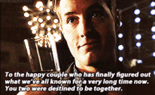 Smallville Happy Couple Who Has Finally Figure It Out GIF - Smallville Happy Couple Who Has Finally Figure It Out Destined GIFs
