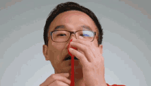 Ketchupjo Spoon On Nose GIF - Ketchupjo Spoon On Nose Balancing Act GIFs