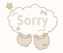 Little Twin Star Sorry GIF - Little Twin Star Sorry Apologize GIFs