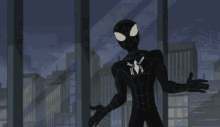 Spiderman Black Suit GIF - Spiderman Black Suit Black Spiderman GIFs