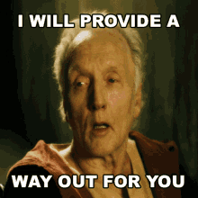 I Will Provide A Way Out For You Jigsaw GIF - I Will Provide A Way Out For You Jigsaw John Kramer GIFs