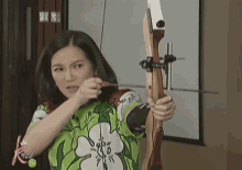 Kris Aquino Archery GIF - Kris Aquino Archery Shoot GIFs