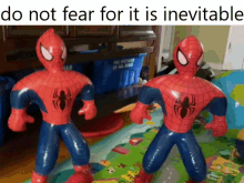 bcj spiderman do not fear for it is inevitable mrchair