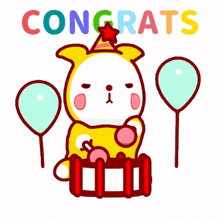 congratulations celebration festival partying balloon