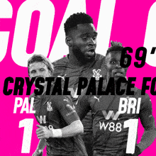 Crystal Palace F.C. (1) Vs. Brighton & Hove Albion F.C. (1) Second Half GIF - Soccer Epl English Premier League GIFs