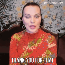 Thank You For That Younger GIF - Thank You For That Younger Thanks For That GIFs