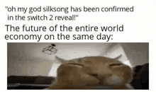 the future of the entire world economy on the same day is being confirmed in the switch 2 reveal .