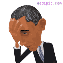 Barack Obama Obama Facepalm GIF - Barack Obama Obama Facepalm Facepalm GIFs