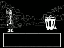 game interface video game trash zone garbage dump rubbish bin
