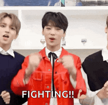 Fighting Kang Seokhwa GIF