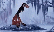 The Emperors New Groove Raining GIF - The Emperors New Groove Raining  Sadness - Discover & Share GIFs