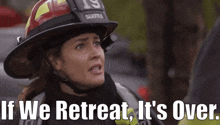 Station 19 Andy Herrera GIF - Station 19 Andy Herrera If We Retreat Its Over GIFs