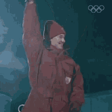 Waving Alpine Skiing GIF - Waving Alpine Skiing Kjetil Andre Aamodt GIFs