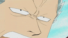 a cartoon character with a sword and the words white snake below him