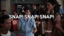 Chang Snap Snap Snap GIF - Chang Snap Snap Snap Community GIFs