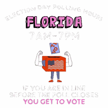 florida fl election day polling hours 7am7pm vote