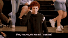 Mom, I'M Scared GIF - Scared Pick Me Up Mom GIFs