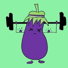 Fit Boy Eggplant GIF - Fit Boy Eggplant Sporty GIFs