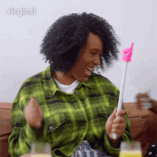 Excited Delina GIF - Excited Delina Virgins GIFs