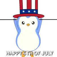 an american flag with the words happy 4th of july on it