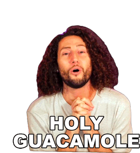Holy Guacamole Nicola Foti Sticker - Holy Guacamole Nicola Foti Soundlyawake Stickers