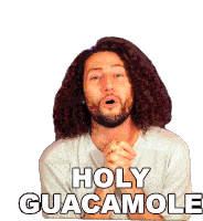 Holy Guacamole Nicola Foti Sticker - Holy Guacamole Nicola Foti Soundlyawake Stickers