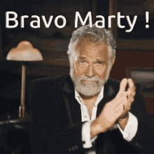 Bravo Marty Clapping GIF - Bravo Marty Clapping Applause GIFs