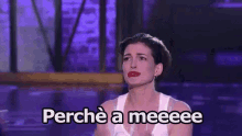 Anne Hathaway Perchè A Me No Perchè Uffa GIF - Anne Hathaway Why Me Why GIFs