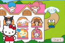 Hello Kitty Party Happy Party With Hello Kitty And Friends GIF