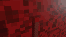 a red background with a few squares and a few lines