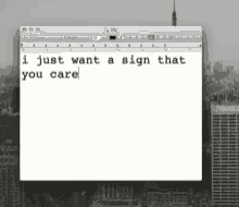 Care Sign GIF - Care Sign Notepad GIFs