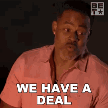 We Have A Deal Anthony Johnson GIF