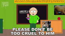 Please Dont Be Too Cruel To Him Herbert Garrison GIF - Please Dont Be Too Cruel To Him Herbert Garrison Mr Hat GIFs