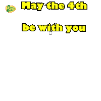 May The Fourth May The 4th Be With You Sticker