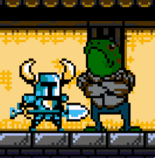 toader shovel knight disapproval disapprove